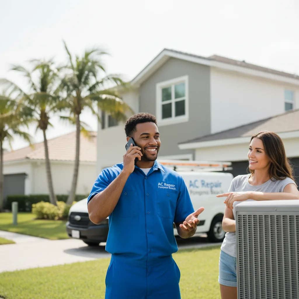 AC Repair Pompano Beach customer support in Windfall
